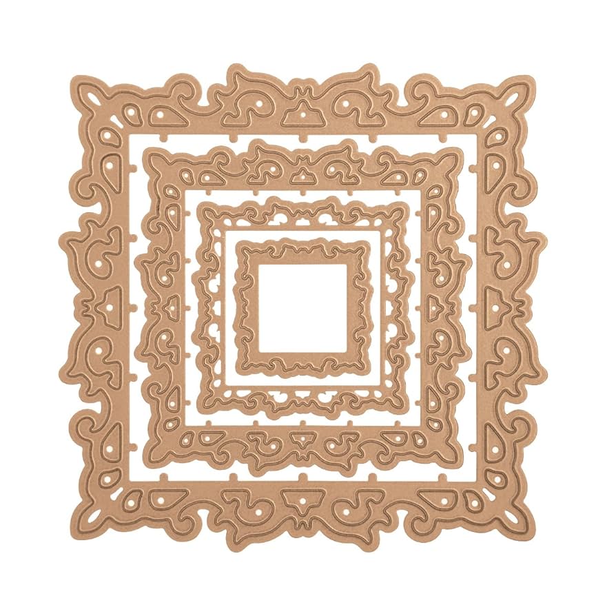 Spellbinders Nestabilities Decorative Elements Dies-Fleur De Lis Squares (並行輸入品) Amazon.co.jp: Spellbinders Nestabilities Decorative Elements